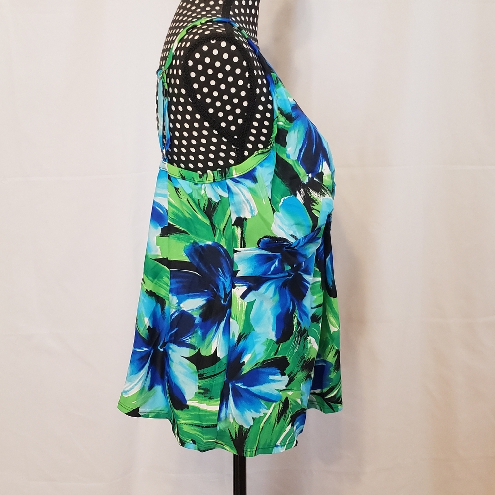 Sunsets Separates Colorful Floral Swimsuit Top NWT - Picture 5 of 10